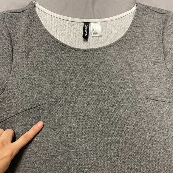 H&M Divided Grey Mini Dress - Picture 5 of 7